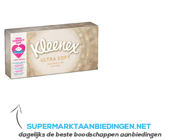 Kleenex Ultra soft tissues aanbieding