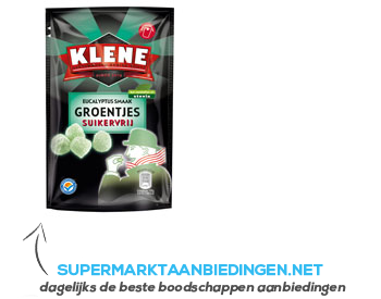 Klene Groentjes suikervrij aanbieding