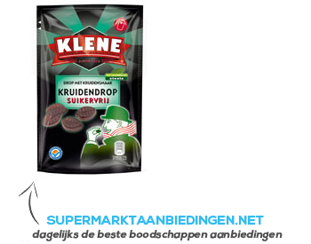 Klene Kruidendrop suikervrij aanbieding