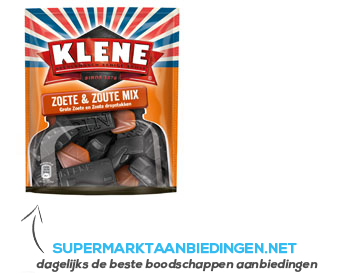 Klene Zoete & zoute mix aanbieding