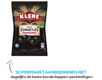 Klene Zoete zonnetjes suikervrij aanbieding