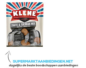 Klene Zoute & salmiak mix aanbieding