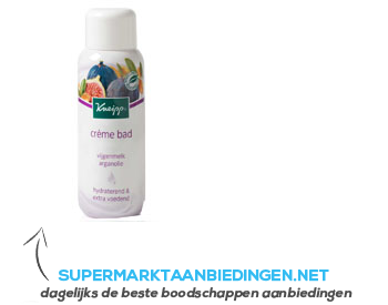 Kneipp Badcrème vijgenmelk / arganolie aanbieding