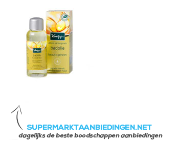 Kneipp Badolie beauty geheim aanbieding