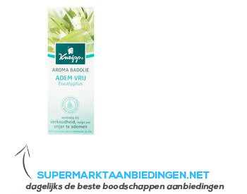 Kneipp Badolie eucalyptus aanbieding