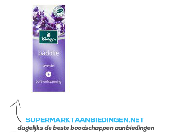 Kneipp Badolie lavendel aanbieding