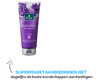 Kneipp Bodylotion lavendel aanbieding