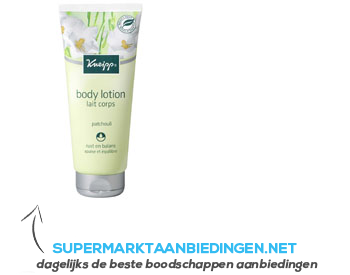 Kneipp Bodylotion patchouli aanbieding