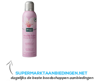 Kneipp Douche foam amandelbloesem aanbieding