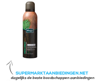 Kneipp Douche foam men ceder-jojobaolie aanbieding