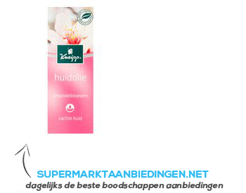 Kneipp Huidolie amandel aanbieding