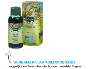 Kneipp Kids badolie thijm en munt aanbieding