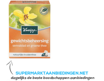 Kneipp Kruidenthee gewichtsafname aanbieding