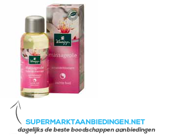 Kneipp Massage-olie amandel aanbieding