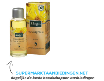 Kneipp Massageolie arnica aanbieding