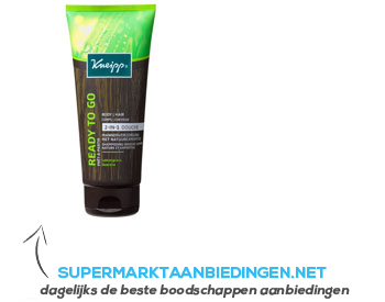 Kneipp Men douche 2-in-1 lemongrass-guarana aanbieding