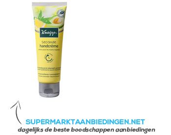 Kneipp Seconde handcrème aanbieding