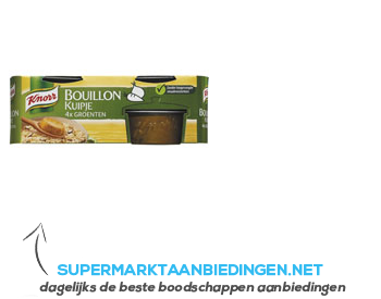 Knorr Bouillon keteltje groenten aanbieding