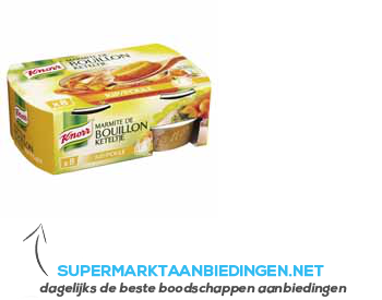 Knorr Bouillon keteltje kip aanbieding