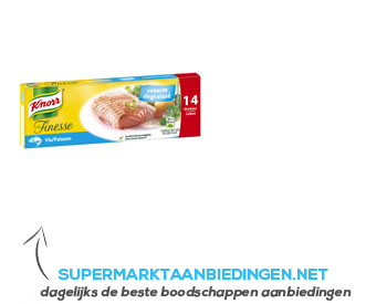 Knorr Finesse visbouillon aanbieding