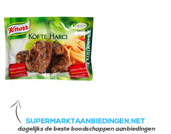 Knorr Kofte harci aanbieding