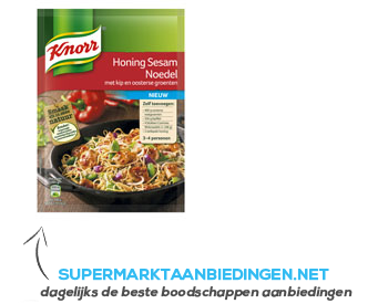 Knorr Maaltijd mix honing sesam noedels aanbieding