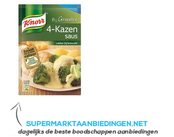 Knorr Mix 4-kazensaus aanbieding