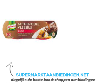 Knorr Mix authentieke rundvleesjus aanbieding