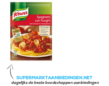 Knorr Mix con funghi aanbieding