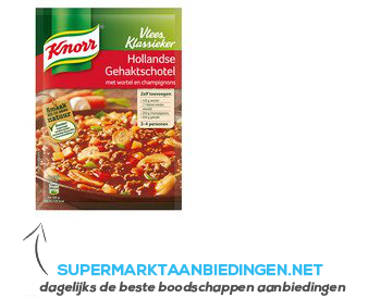 Knorr Mix gehaktschotel aanbieding