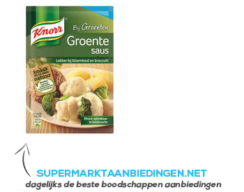 Knorr Mix groentensaus aanbieding