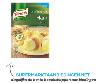 Knorr Mix ham kaassaus aanbieding