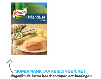 Knorr Mix hollandaise saus aanbieding