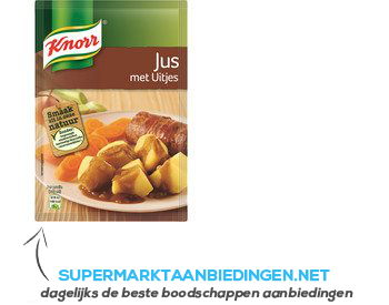 Knorr Mix jus met uitjes aanbieding