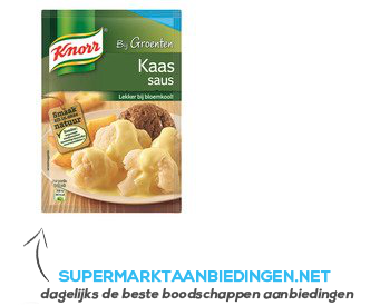 Knorr Mix kaassaus aanbieding