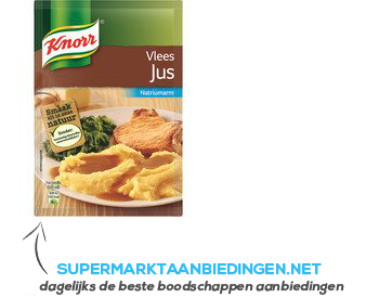 Knorr Mix natriumarm vleesjus aanbieding