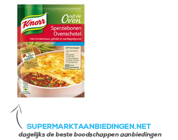 Knorr Mix ovengeheim sperziebonen aanbieding