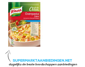 Knorr Mix ovengeheim zalmschotel aanbieding