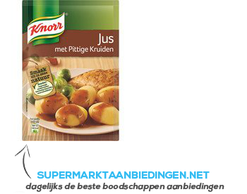 Knorr Mix pittige kruidenjus aanbieding