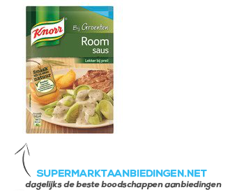 Knorr Mix roomsaus aanbieding