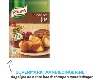 Knorr Mix rundvleesjus aanbieding