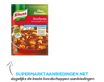 Knorr Mix stoofpotje aanbieding