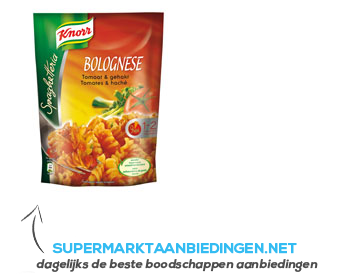 Knorr Pastagerecht spaghetteria bolognese aanbieding