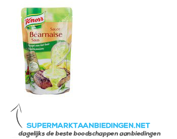 Knorr Saus in zak béarnaise aanbieding