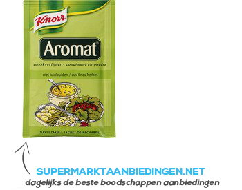 Knorr Smaakverfijner aromat tuinkruiden aanbieding