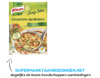 Knorr Soup Idee groenten aanbieding