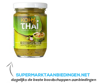 Koh Thai Green curry paste aanbieding