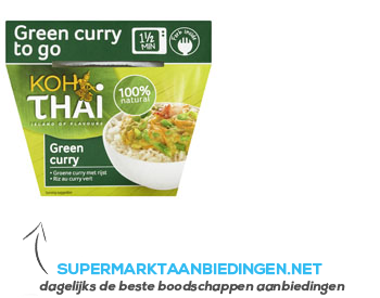 Koh Thai Green curry to go aanbieding
