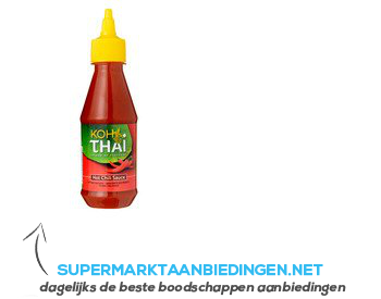 Koh Thai Hot Chili sauce aanbieding