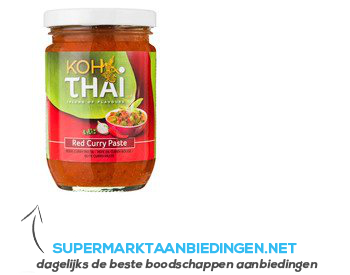 Koh Thai Red curry paste aanbieding